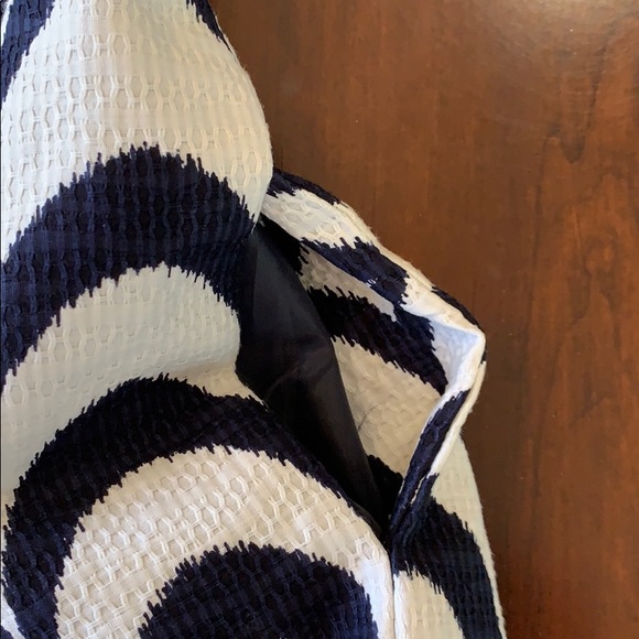 Taylor dress navy and white with pockets - Picture 4 of 8